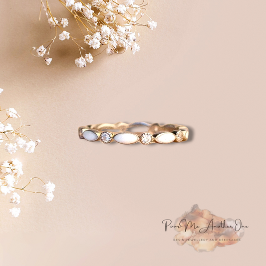 Eternity Ring with Cubic Zirconia